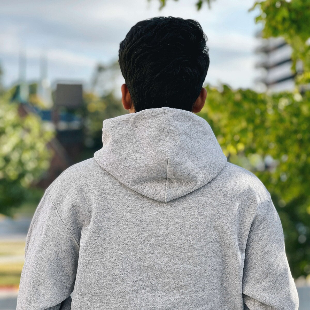 Champion® Spirit Collection Punching Cy Gray Hoodie